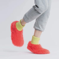Fur Sock Slippers