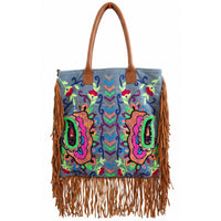 Sequin Tassle Tote