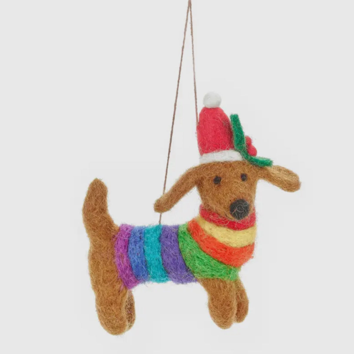 Rainbow Dog Christmas Dec