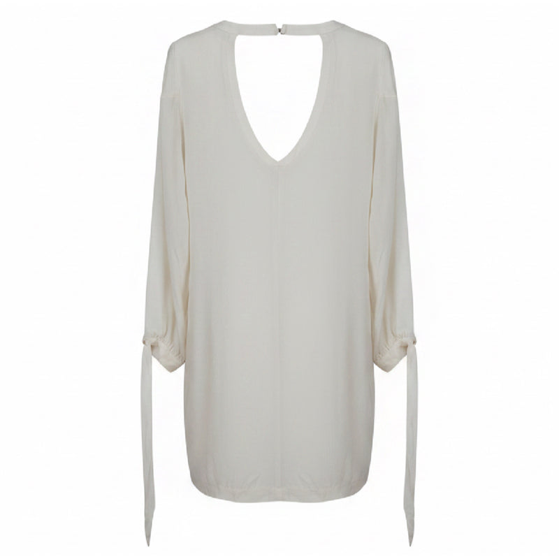 Cream Mini Dress