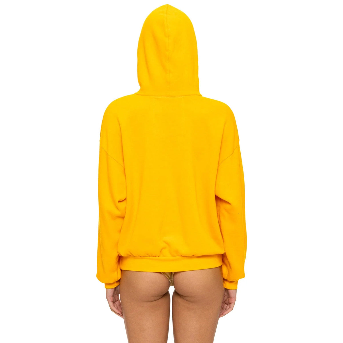 All Seasons Circle Pullover Hoodie Relaxed Gold