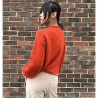 *NEW STYLE* Rust Button-up Round Neck Cardi