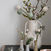 Felted Branch + white berries