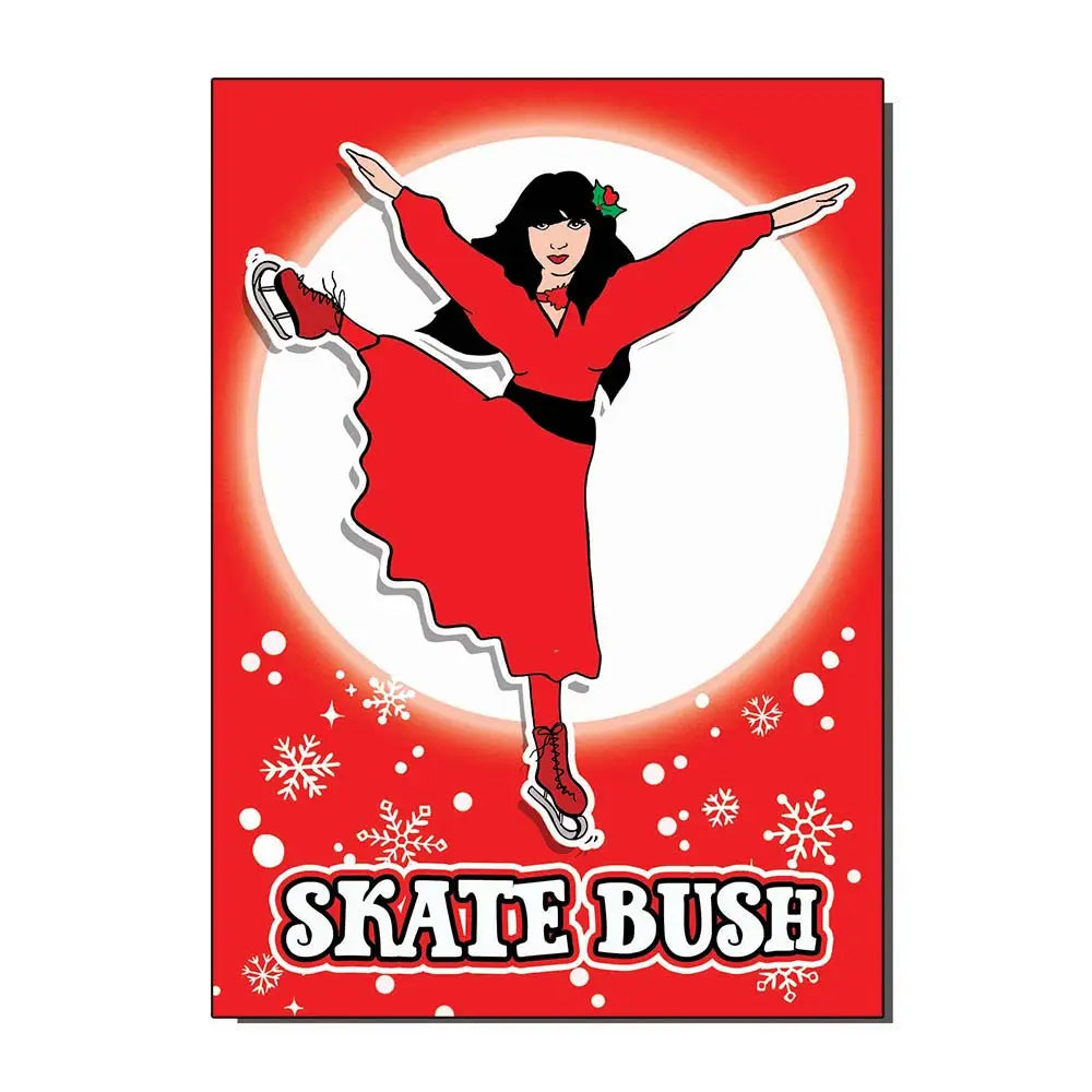 Skate Bush Christmas Card