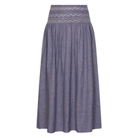 V De Vinster Chloe Skirt Blue