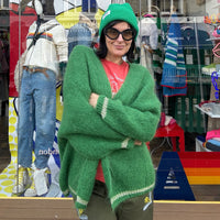 *NEW* Cardigan Forest Green