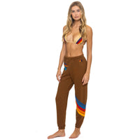 *LANDING NOW* Circle Chevron Sweatpants Cinnamon