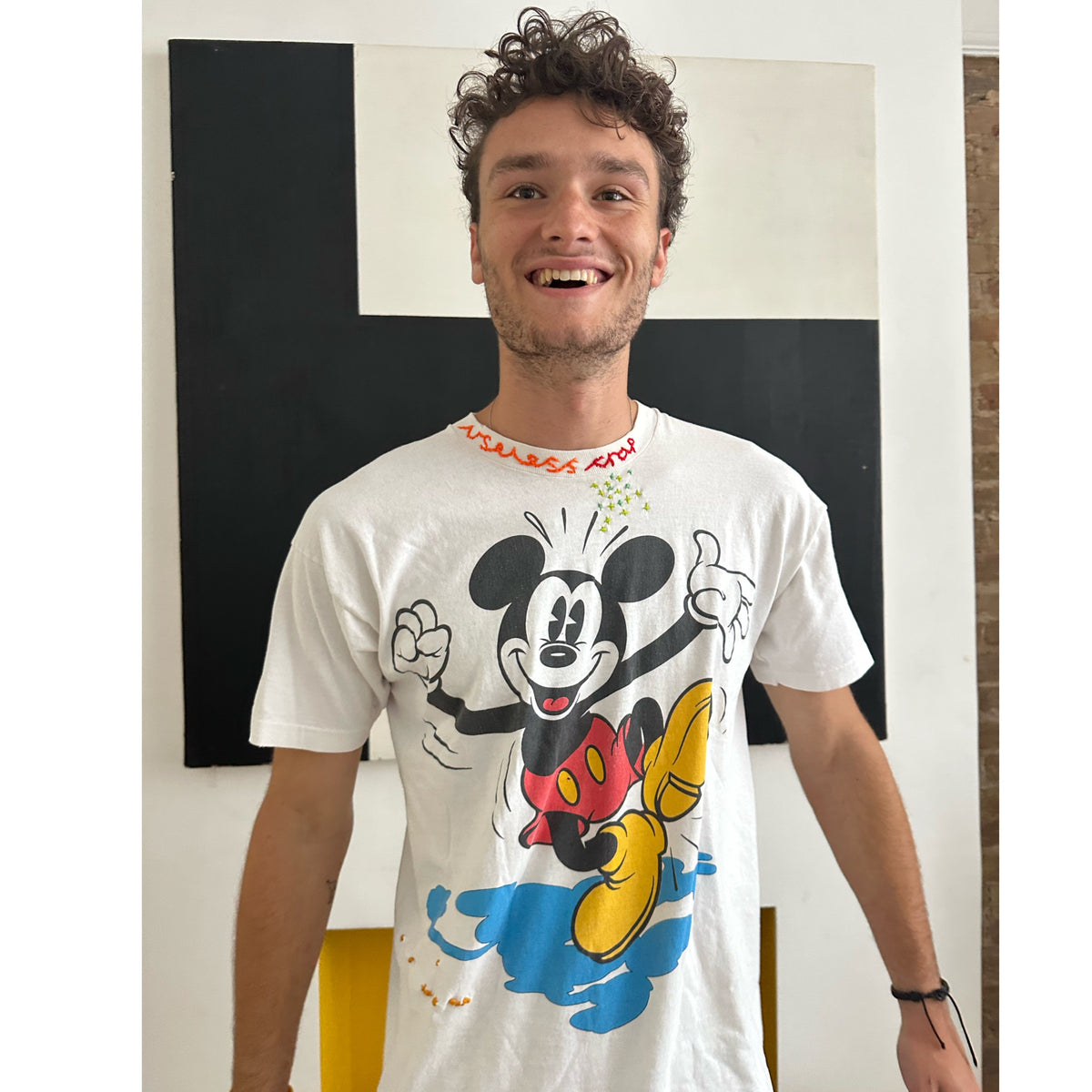 Useless Upcycled Unisex Mickey T