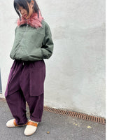 *NEW* Johanna Baby Cord Pants Wine