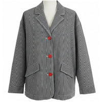 Stripe Boxy Jacket