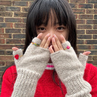Ring Mittens Natural
