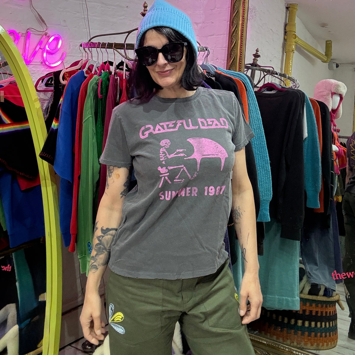 *NEW* Junk Food Grateful Dead Summer Tour 1987