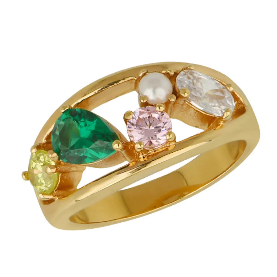 Amelia Cluster Ring