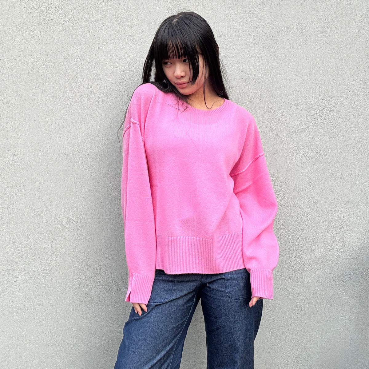 *NEW* Cashmere Caterina Dragon Fruit Jumper