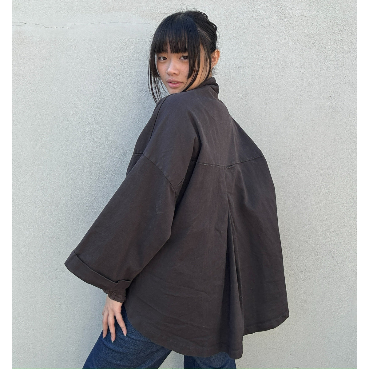 *NEW SEASON* Johanna Chocolate Smock Coat
