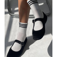 *NEW* Le Bon Shoppe Girlfriend Socks White