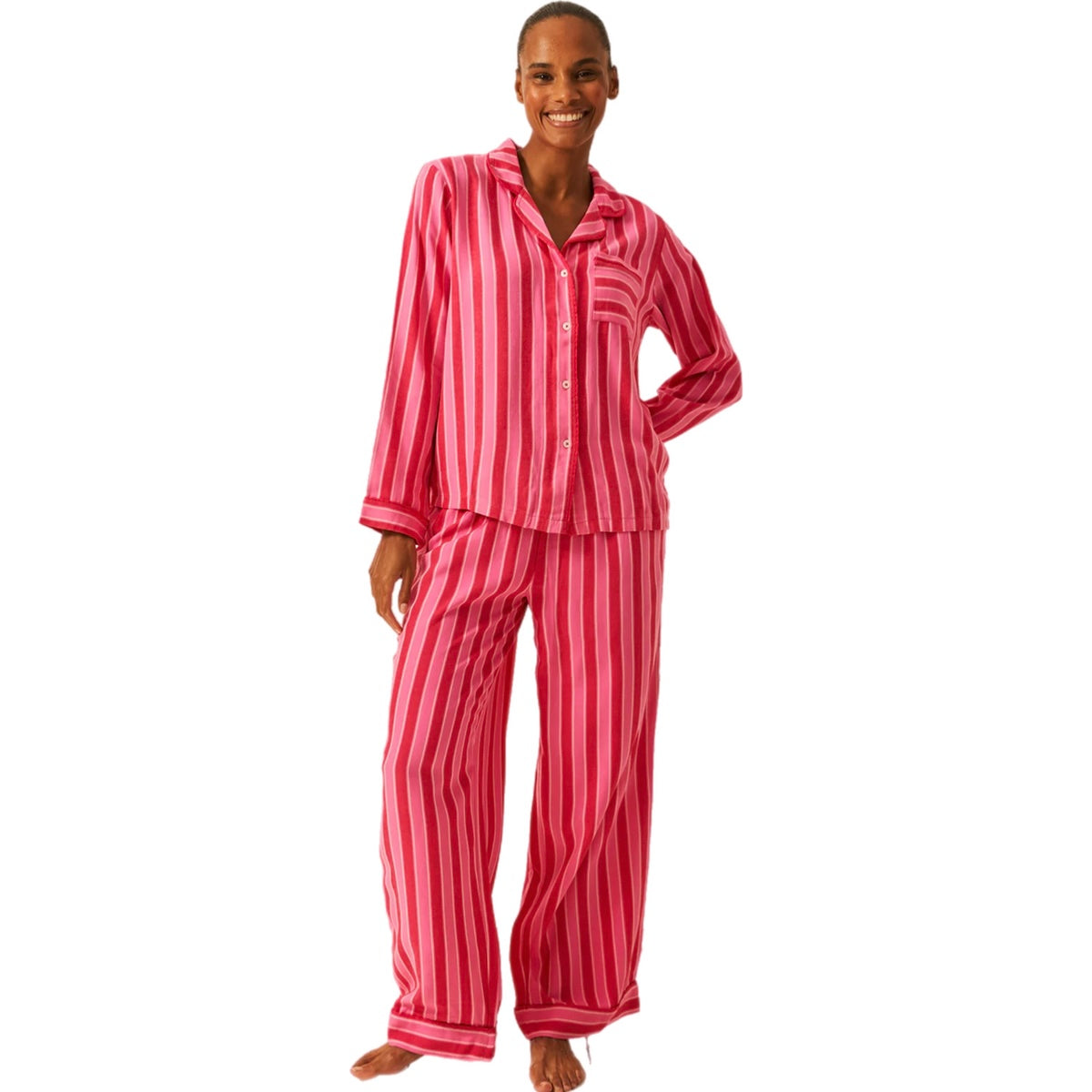 *NEW* Stripe & Stare Pyjama Bottom Candy Pop Stripe
