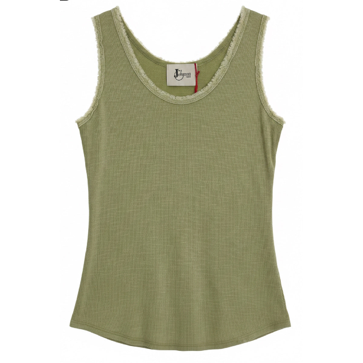 *NEW STYLE* Soft Rib Vest Avocado