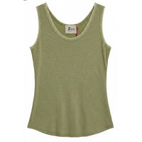 *NEW STYLE* Soft Rib Vest Avocado