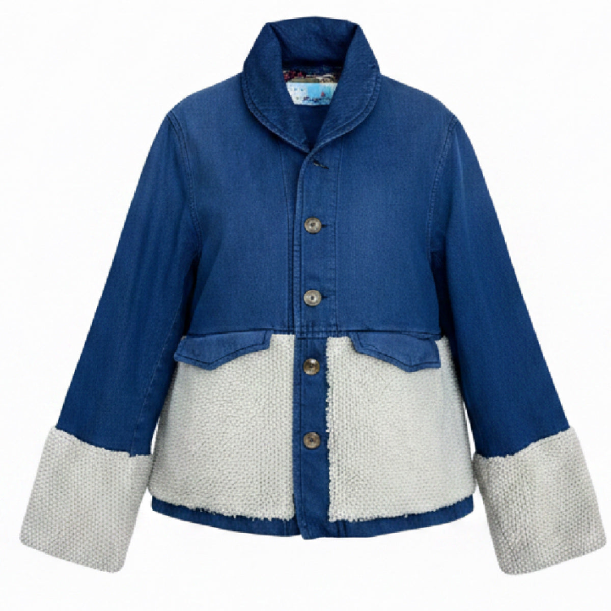 *AW26* Overdyed Brooklyn Jacket Workwear Blue