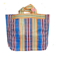 Large Striped Market Bag