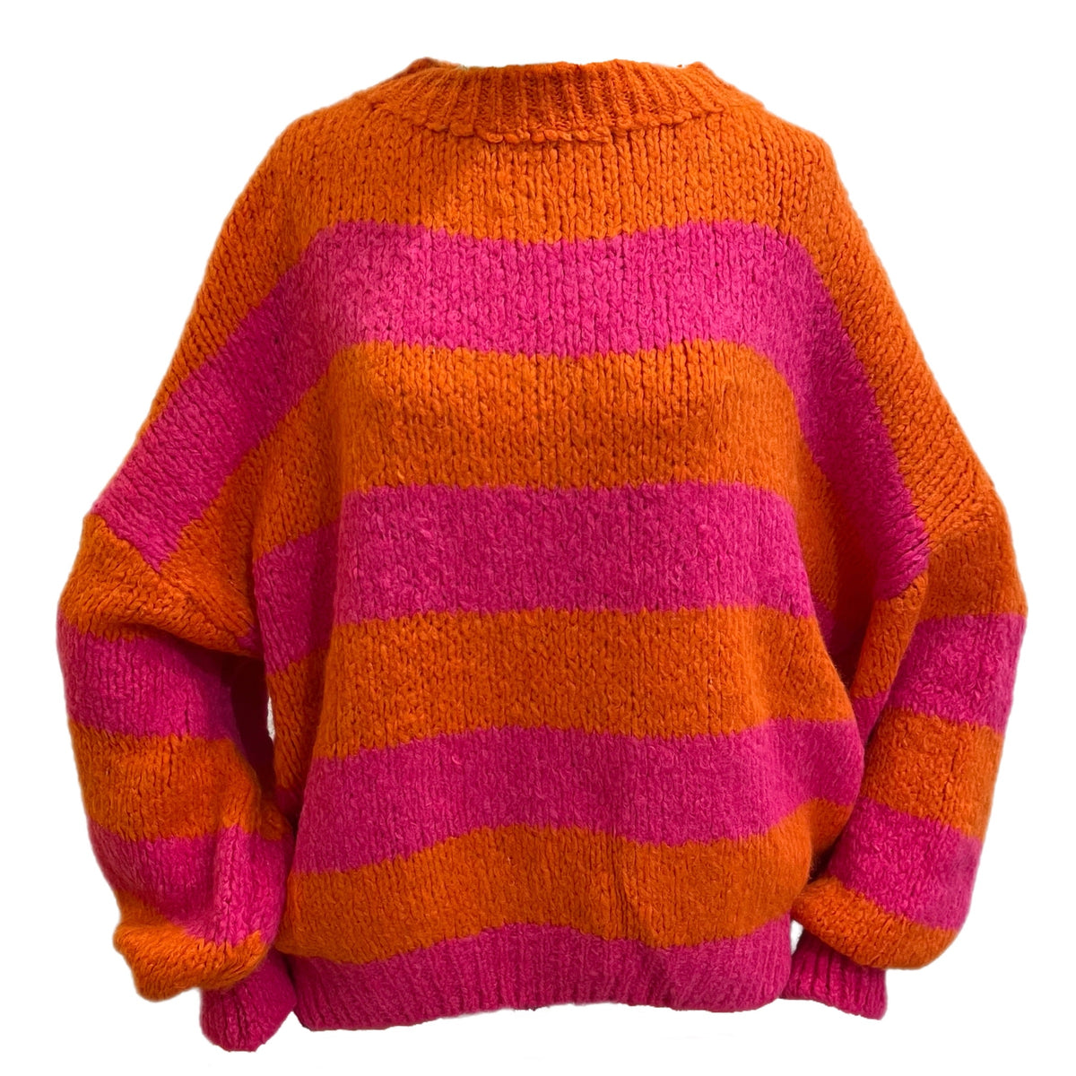 *NEW* Orange/Fuchsia Stripe Jumper