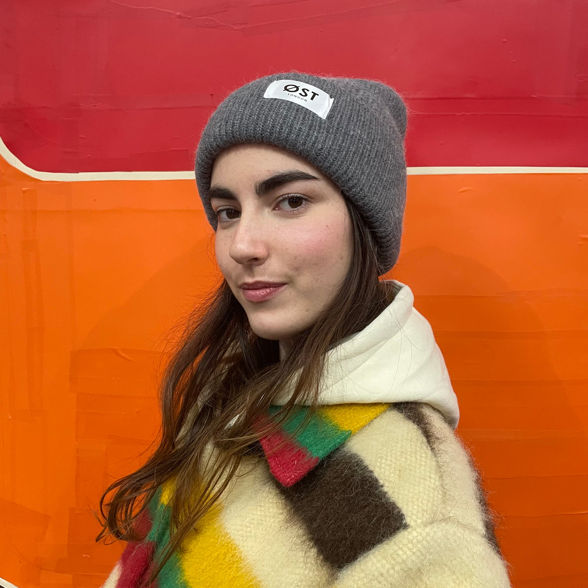 *NEW* Angora Beanie Dark Grey