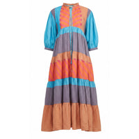 Pearl & Caviar Zakar Maxi Dress Button Down