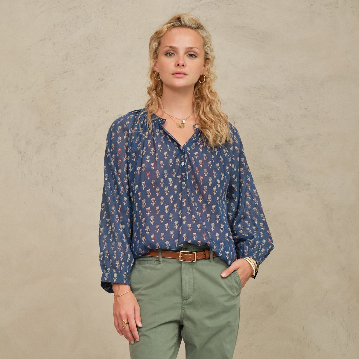 *PRE ORDER* Ari Long Sleeve Indigo