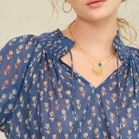 *PRE ORDER* Ari Short Sleeve Top Indigo