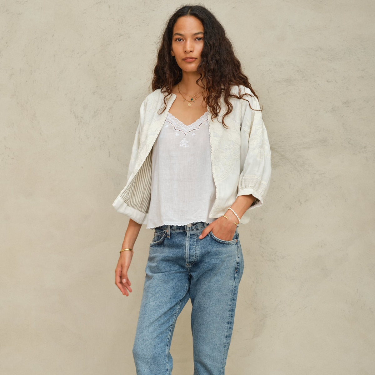 *LANDED!* Averi Embroidered Jacket