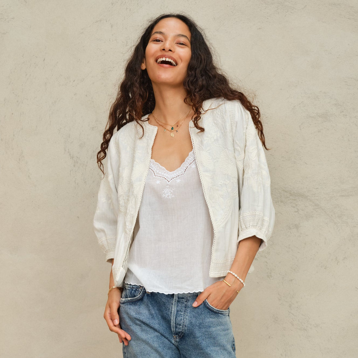 *LANDED!* Averi Embroidered Jacket