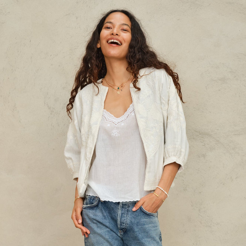 *LANDED!* Averi Embroidered Jacket