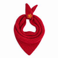 *AW26* Alpaca Bandana Plain Red