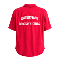 Antik Batik Red Bowling Shirt