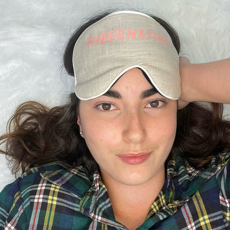 ‘Hibernating' Eye Mask