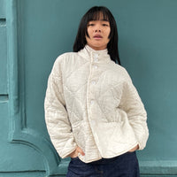 *NEW* White Quilted Jacket