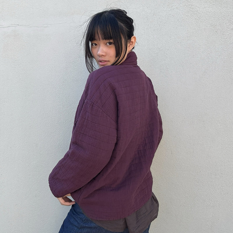 *NEW SEASON* Johanna Kimono Aubergine