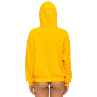Mountain Stitch Pullover Hoodie Relaxed Gold