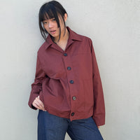 *NEW SEASON* Johanna Toffee-Coloured Workwear Jacket