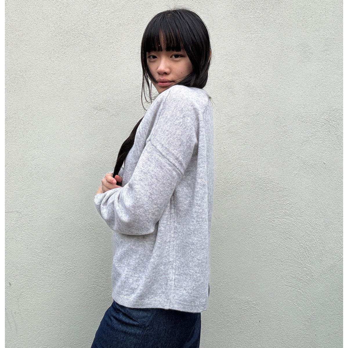 *NEW* Cashmere Alicia Light Grey Jumper