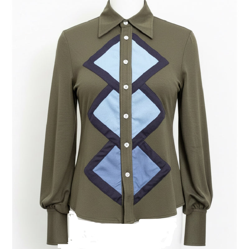 Diamond Shirt Khaki