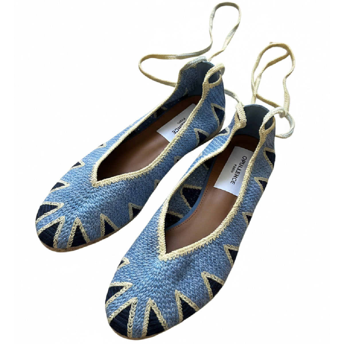 *NEW* Blue Crochet Ballet Pump