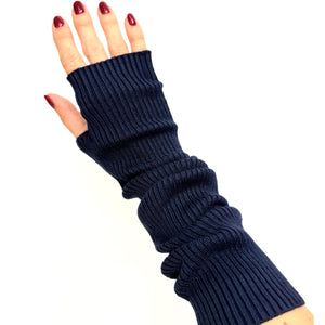 *NEW* Wrist Warmers Navy