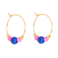 Colourpop Earrings Pink/Navy