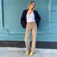 *NEW COLOUR* Cord Melrose Pant Beige