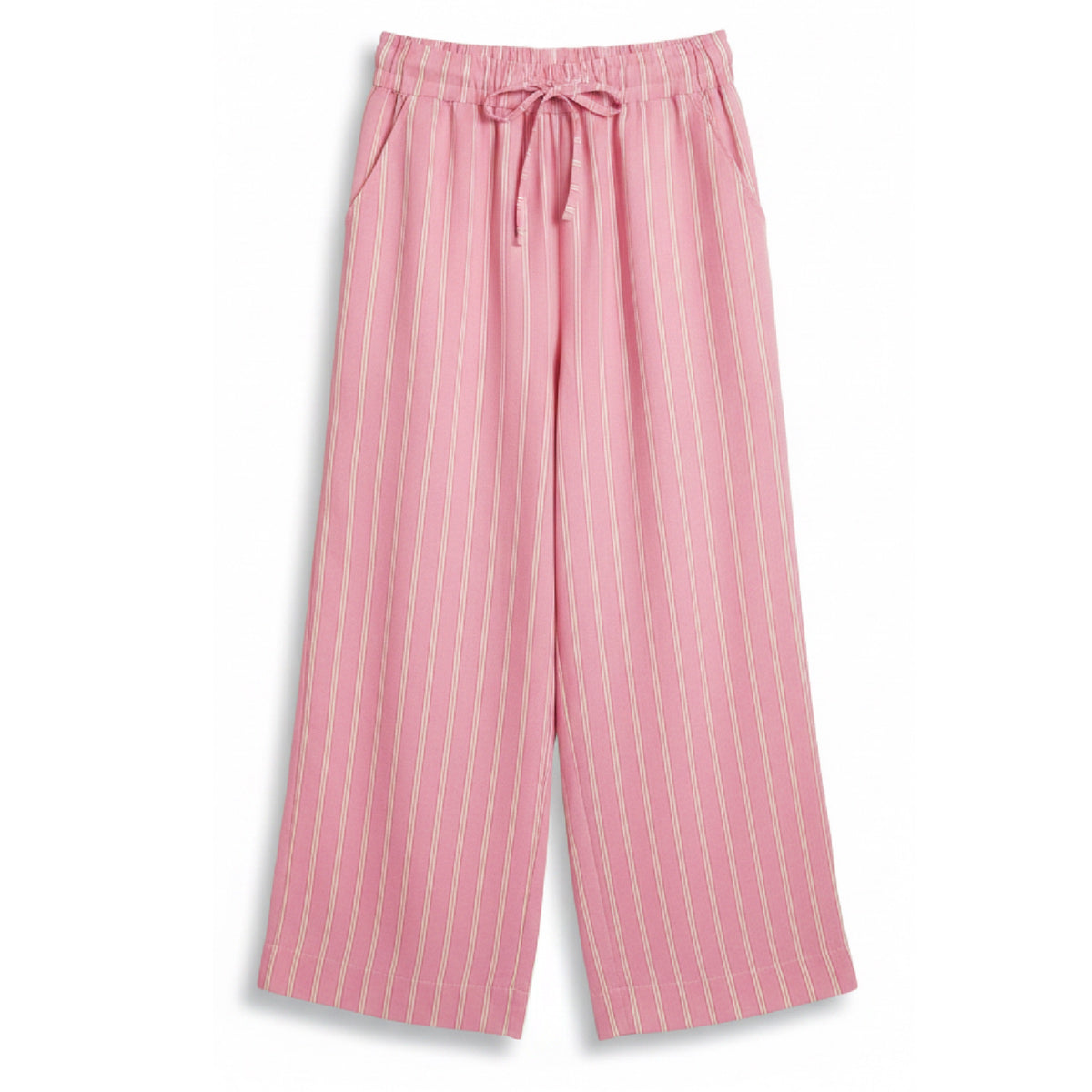 *NEW* Cotton Stripe  PJ-Style Pants Pink