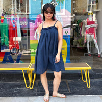 *NEW STYLE* Spaghetti Strap Mini Navy