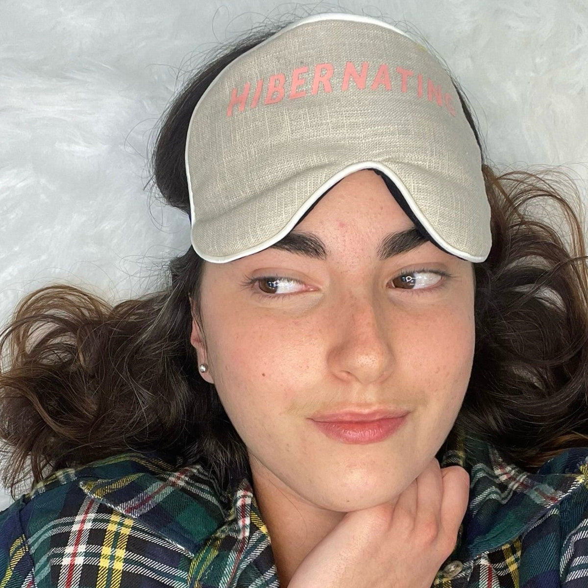 ‘Hibernating' Eye Mask