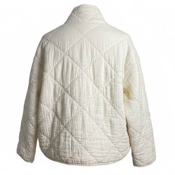 *NEW* White Quilted Jacket